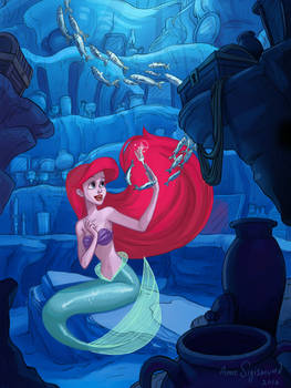 Ariel and the fork