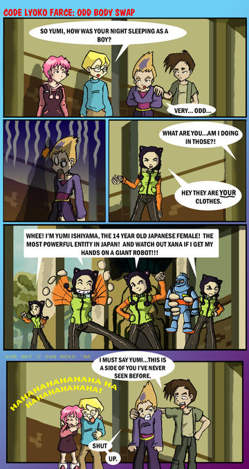 Cl Farce Odd Body Swap By Son Neko On Deviantart