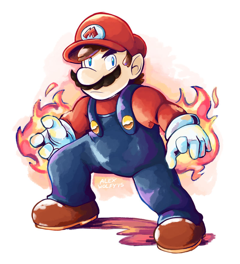 Fired Up Mario