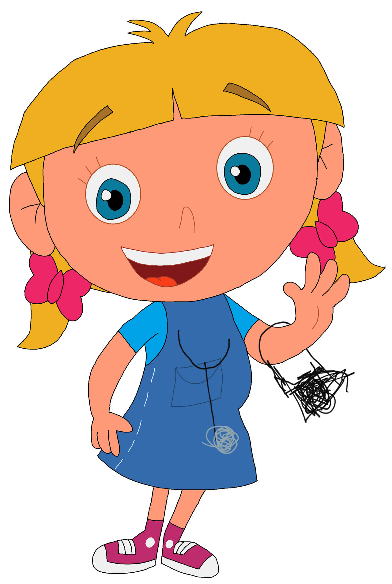 Annie from the little einsteins as a doctor