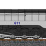 Norfolk and Western Class J #611 in Amtrak phase 1