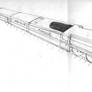 Amtrak steam locomotive drawing