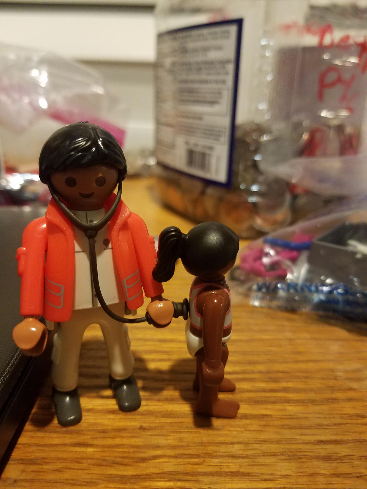Playmobil checkup time scene