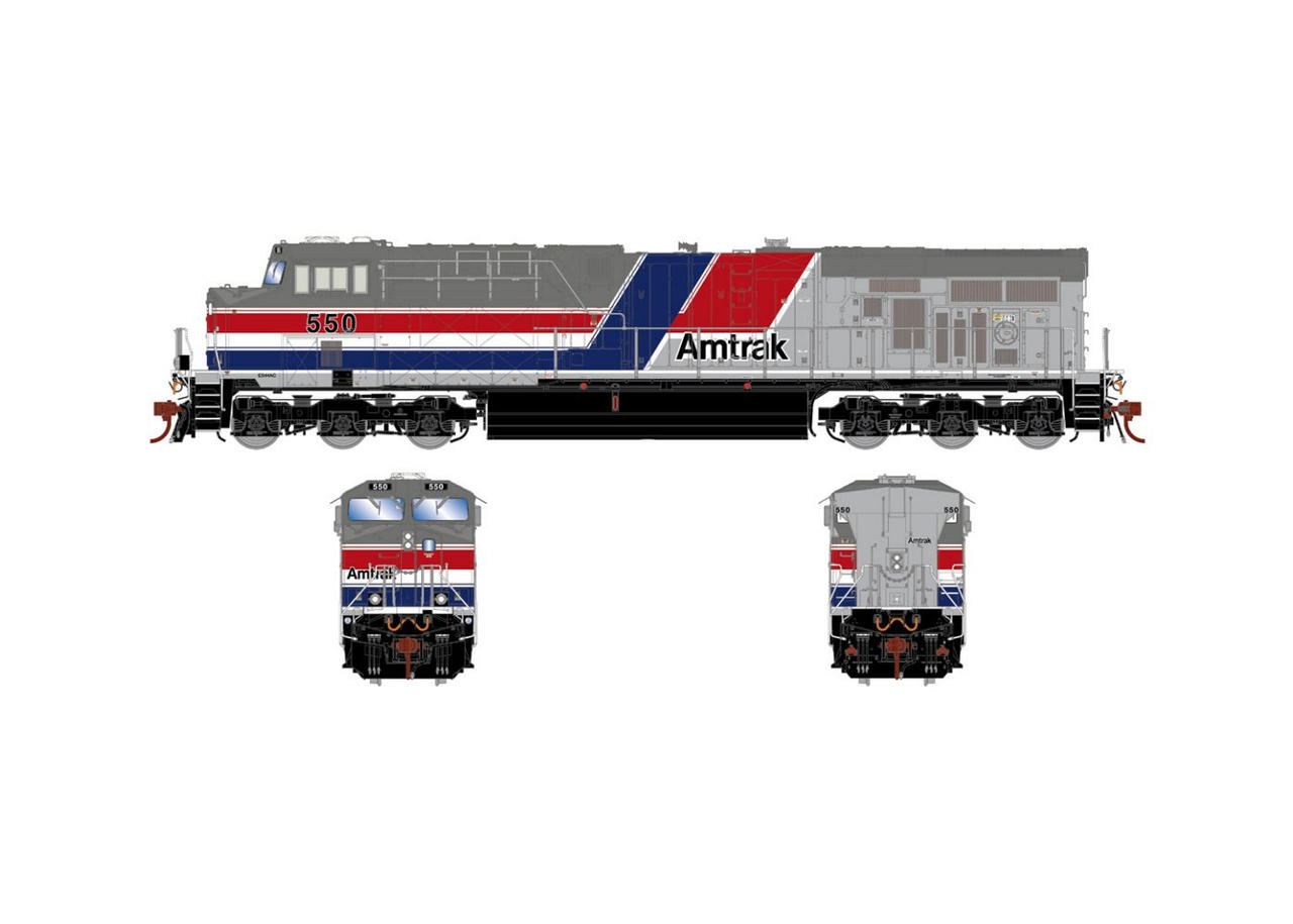 a really big and clear image of Amtrak ES44AC 550