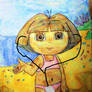 Beach version of doctor dora the explorer