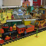 Playmobil steam train with locomotive #174
