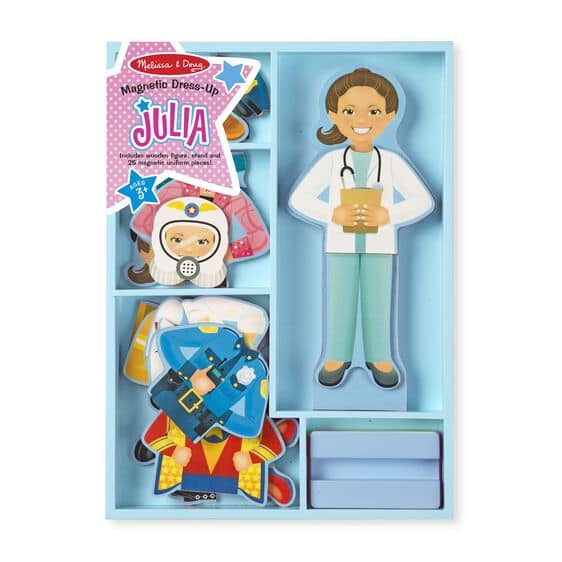 Doctor Julia from a Julia Melissa and Doug magneti