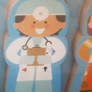 A doctor from a melissa and Doug mix and match woo