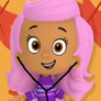 Doctor bubble guppy molly in a purple sweater