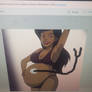 A Allison the pregnant pole dancer with a stethosc