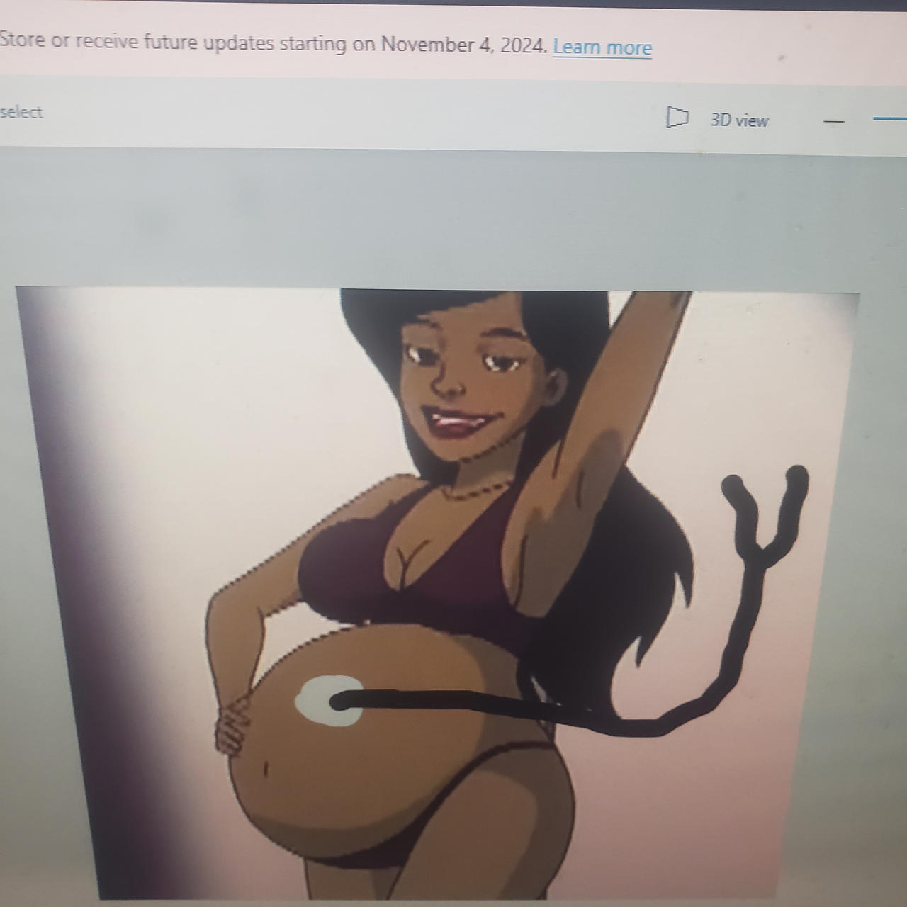 A Allison the pregnant pole dancer with a stethosc
