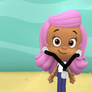 Doctor Bubble Guppy Molly With A Stethoscope On He