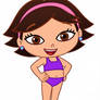 little einsteins June in purple bikini outfit stan