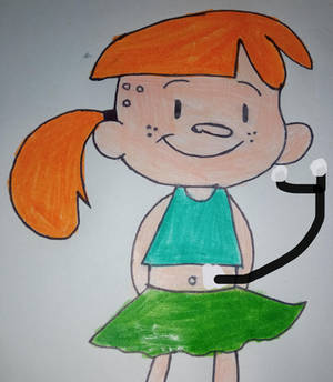 Thelma From The Pink Panther In Other Colored Clot