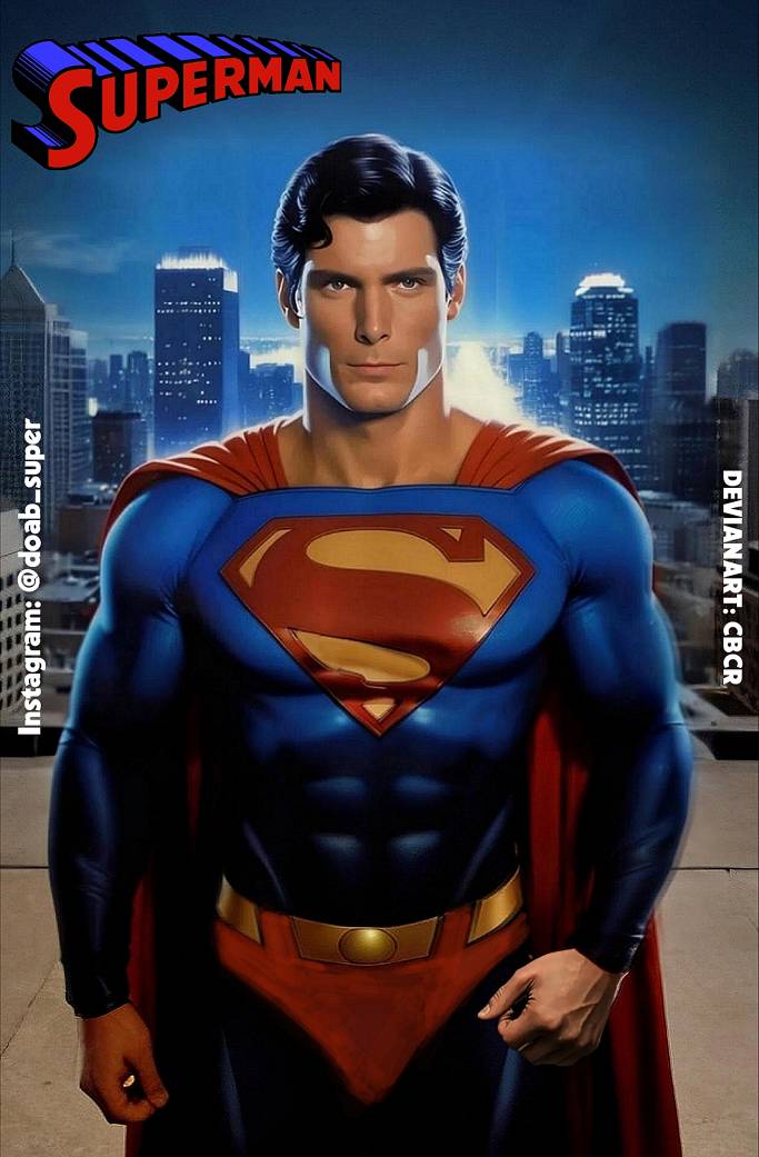 Christopher Reeve - SUPERMAN by CBCR on DeviantArt