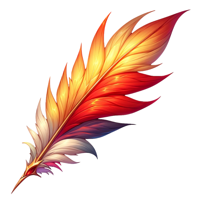Phoenix Feather by TrulyMalicious on DeviantArt