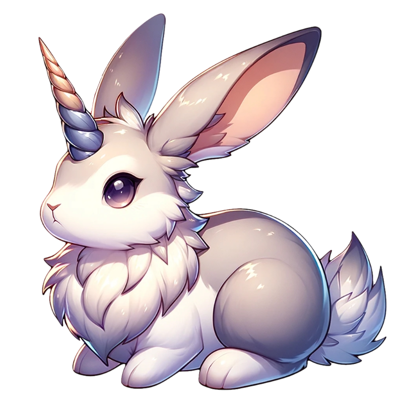 Horned Rabbits Dst Horned Rabbit by TrulyMalicious on DeviantArt