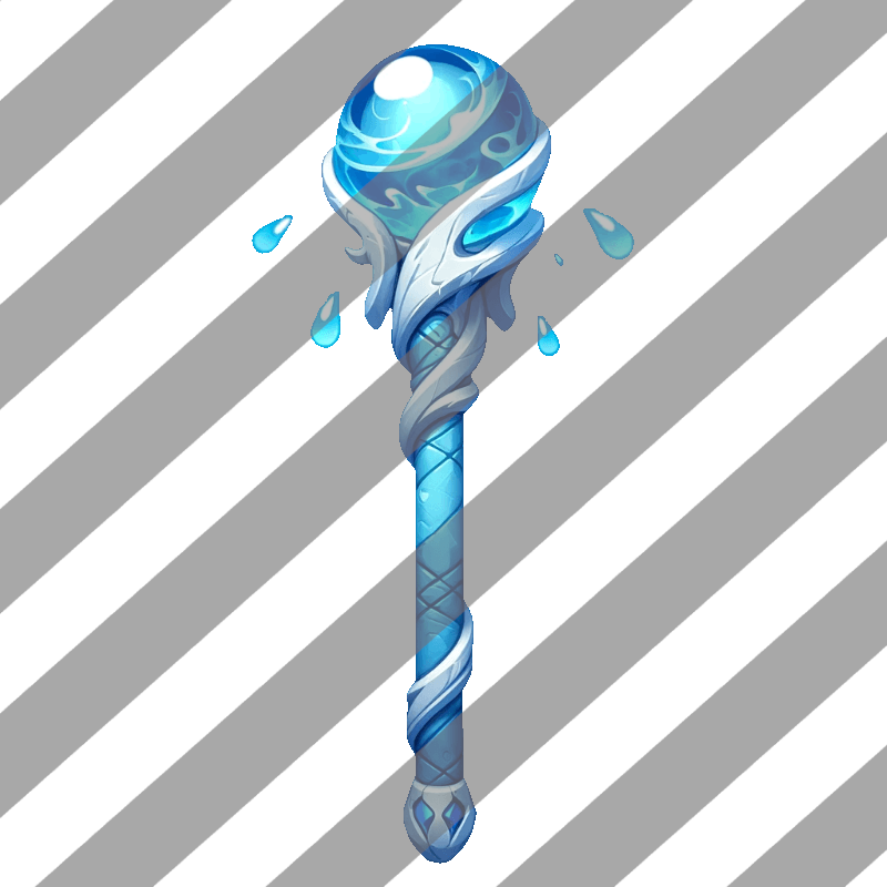 Water Staff by TrulyMalicious on DeviantArt