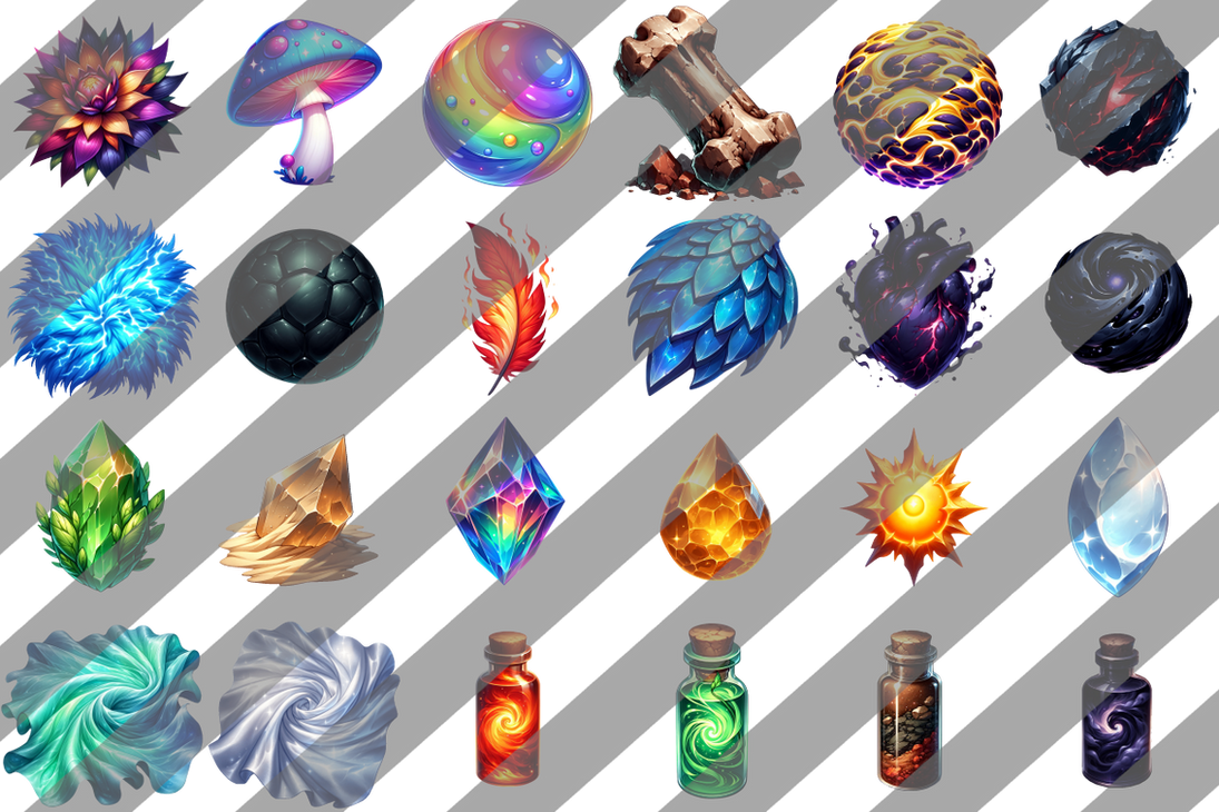 Miscellaneous item Set #2 Premium by TrulyMalicious on DeviantArt