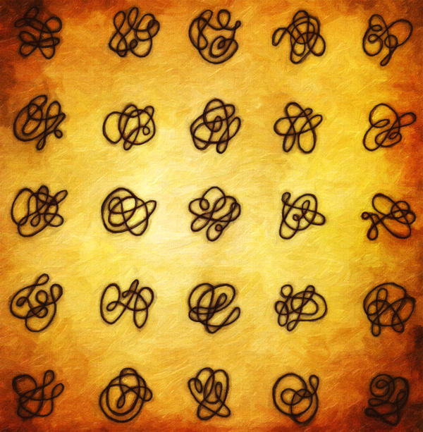 Demonic Alphabet by outerdarknesss on DeviantArt