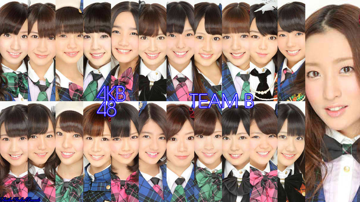 AKB48 Team B (Jan. 2013) v2 by jm511 on DeviantArt