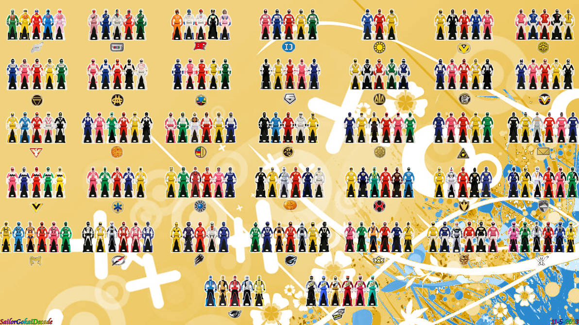 Super Sentai Ranger Keys v2 by jm511 on DeviantArt