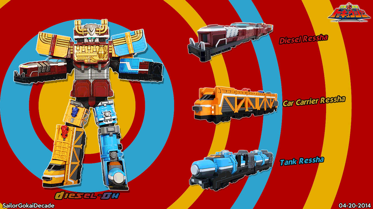 Ressha Sentai Tokkyuuger Diesel-Oh by jm511 on DeviantArt