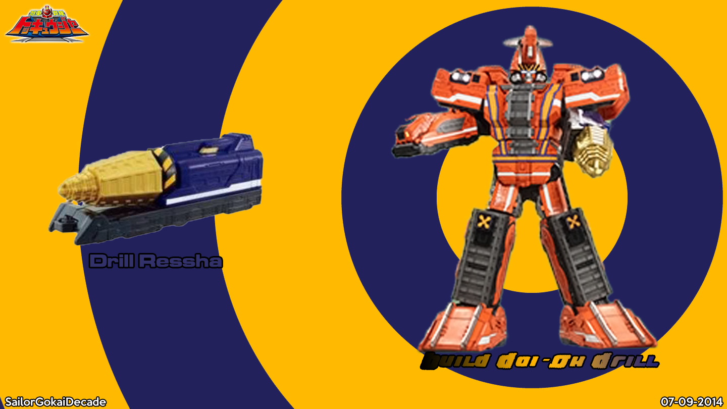 Ressha Sentai Tokkyuuger Build Dai-Oh Drill