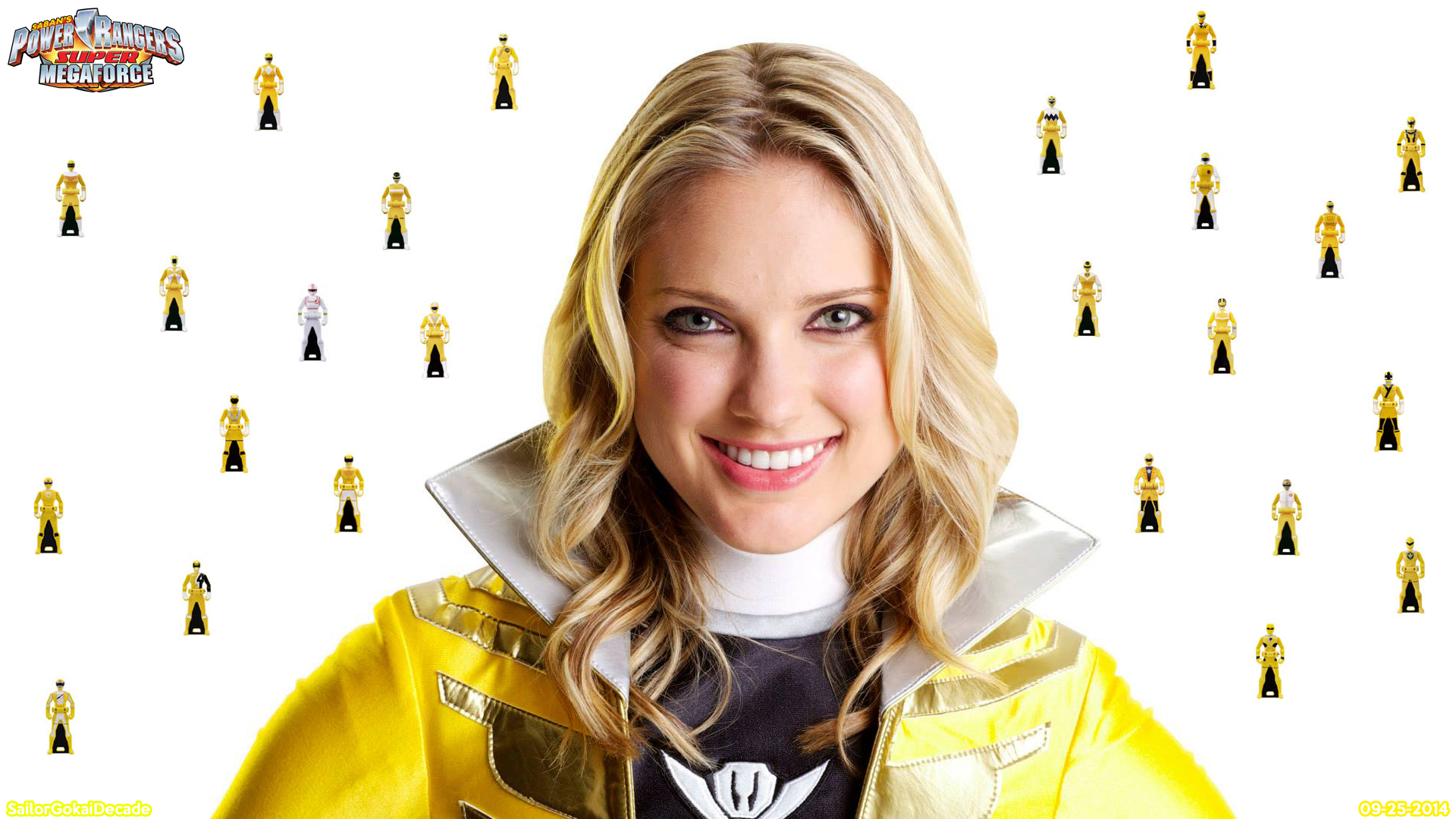 Power Rangers Super Megaforce Yellow Ranger Keys