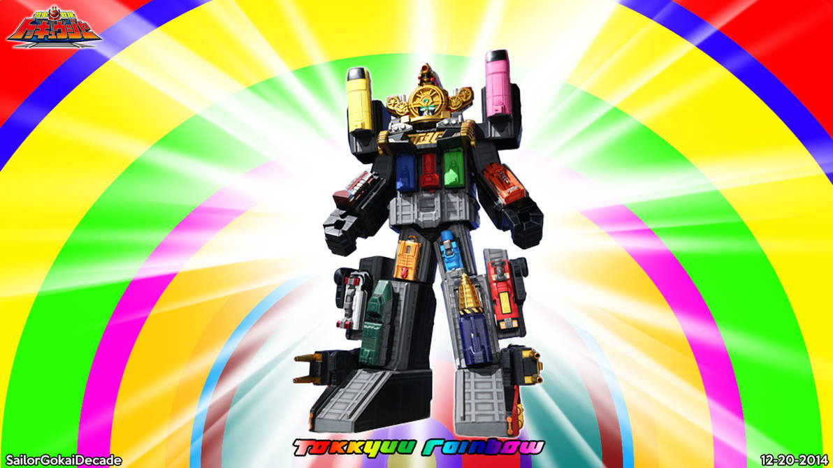 Ressha Sentai Tokkyuuger Tokkyuu Rainbow by jm511 on DeviantArt