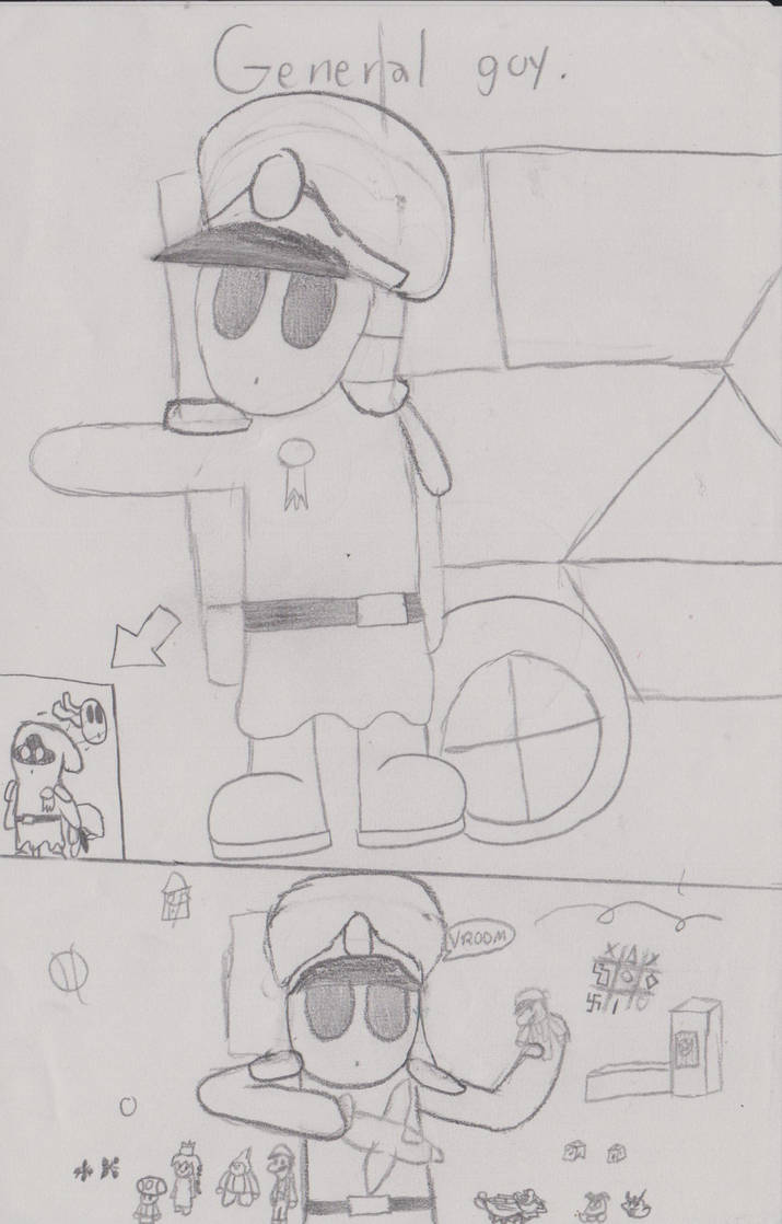 Simple General Deviantart SGM's General Guy by shyguymaster on DeviantArt
