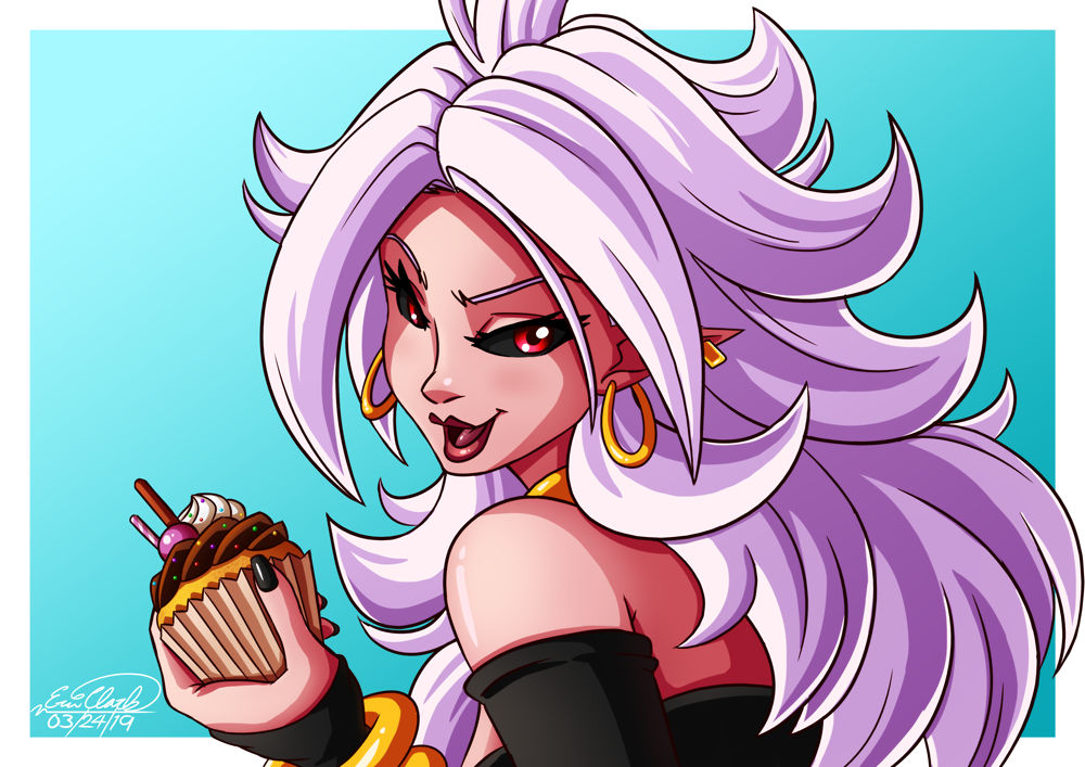 Android 21 (Evil) by Sawuinhaff on DeviantArt