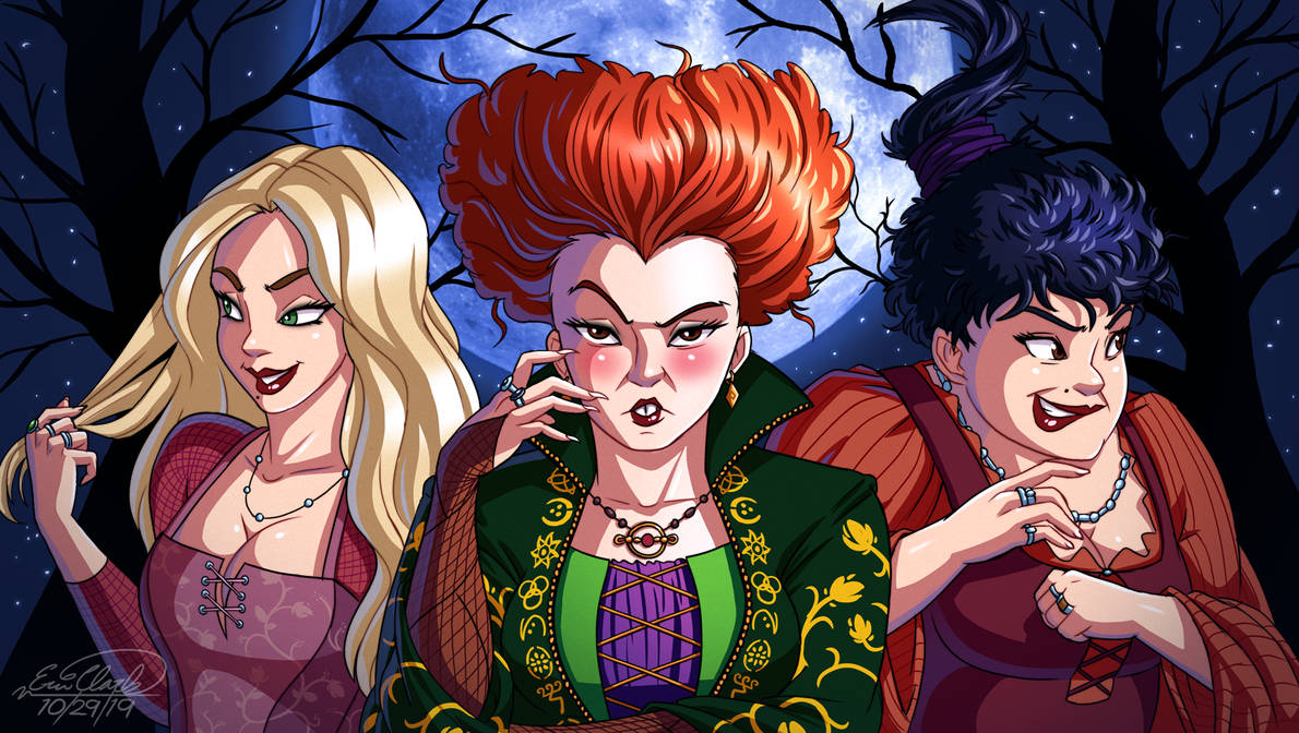 The Sanderson Sisters by Sawuinhaff on DeviantArt