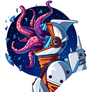 Consumed Astronaut Sticker
