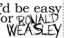 Ronald Weasley stamp