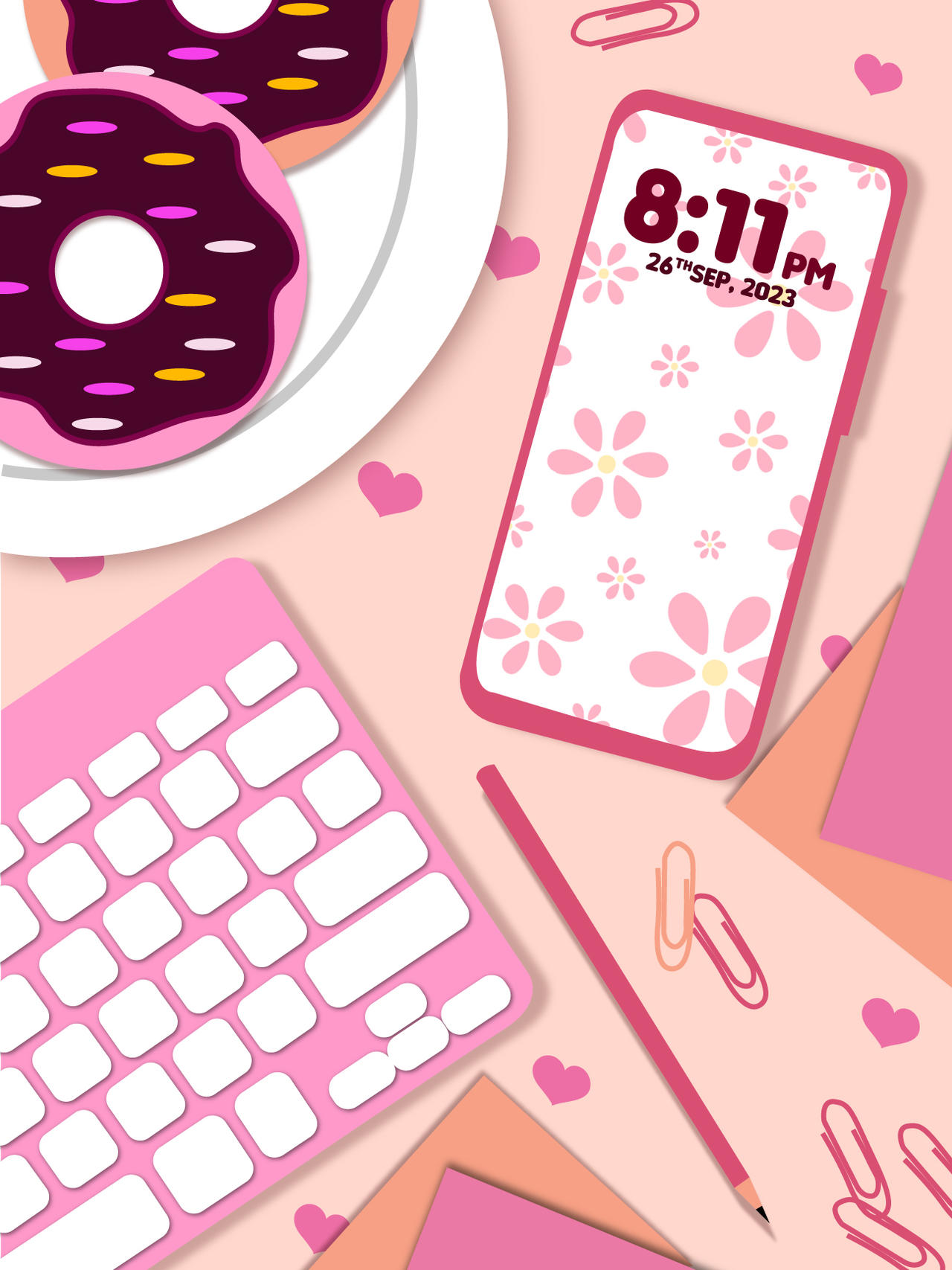 Cute Table Illustration by Salimaesha911 on DeviantArt
