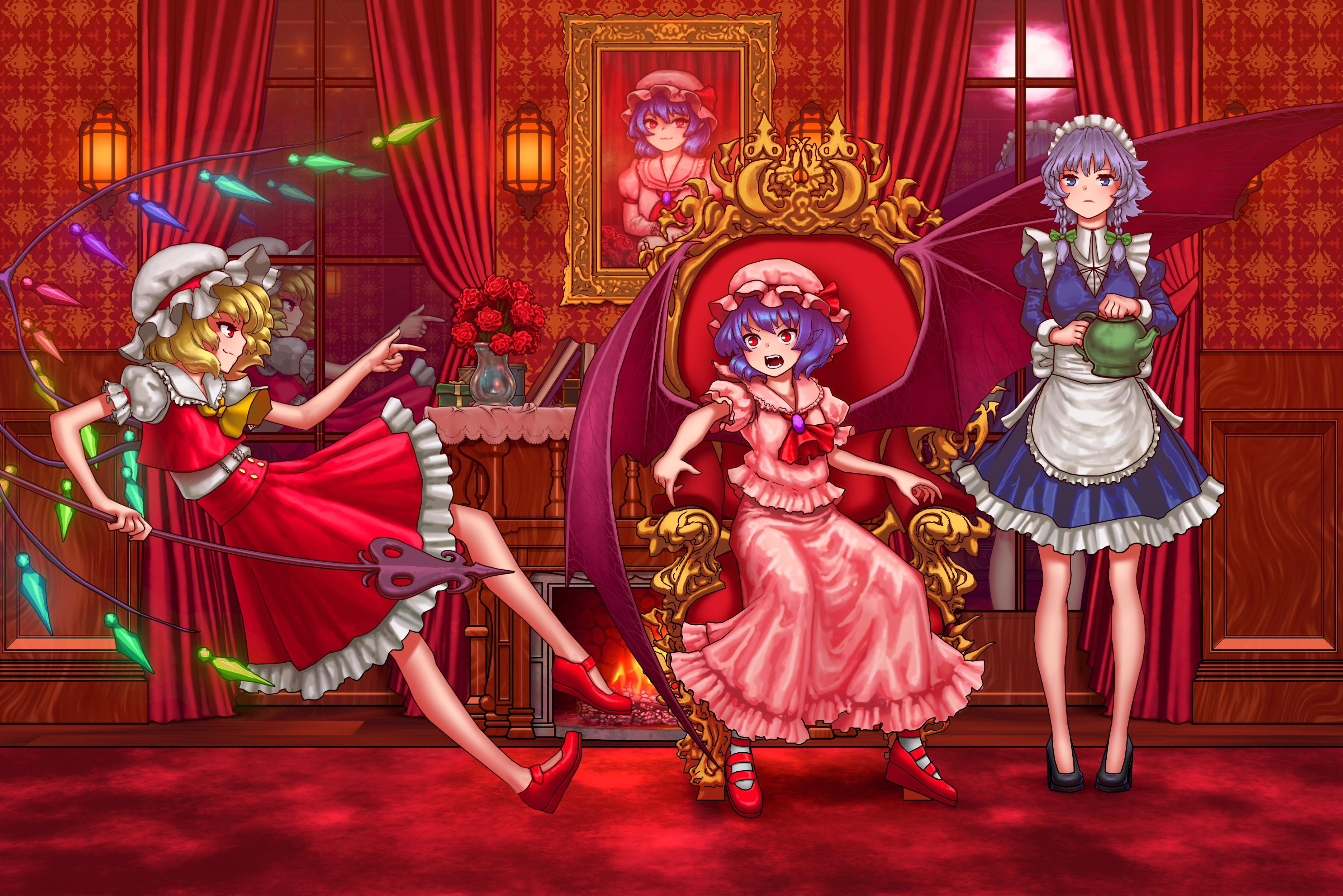 Another evening at the Scarlet Devil Mansion! (v2) by Another evening at the Scarlet Devil Mansion! (v2) by