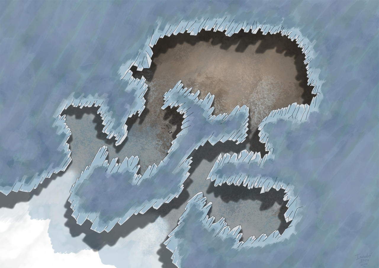 Ice Cave Map by gothicus on DeviantArt
