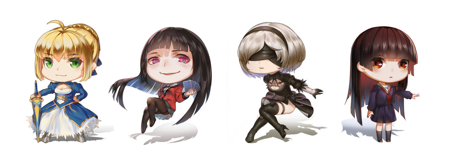 Chibi Sample by vente3141 on DeviantArt