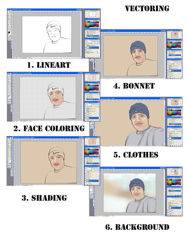 Process mini tutorial by ferrari2006extreme on DeviantArt