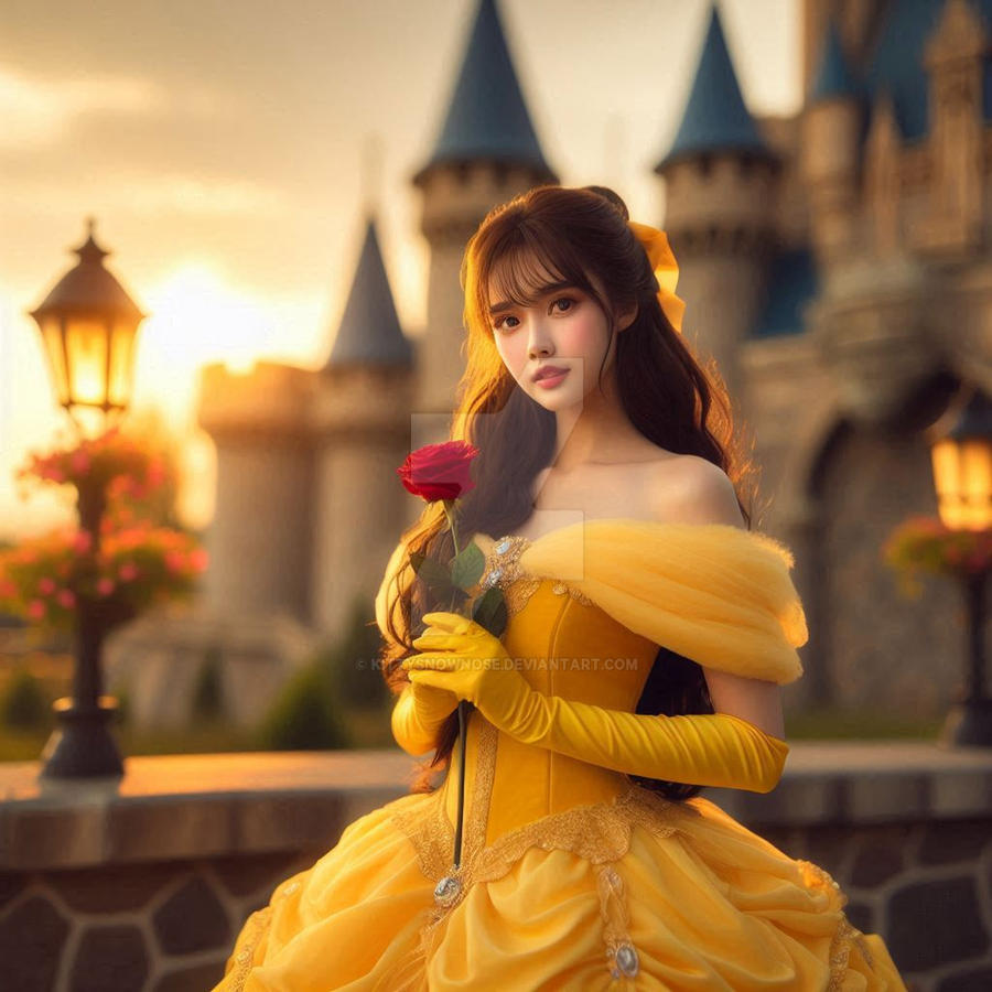 Belle Cosplay ai art #3 by KittySnownose on DeviantArt