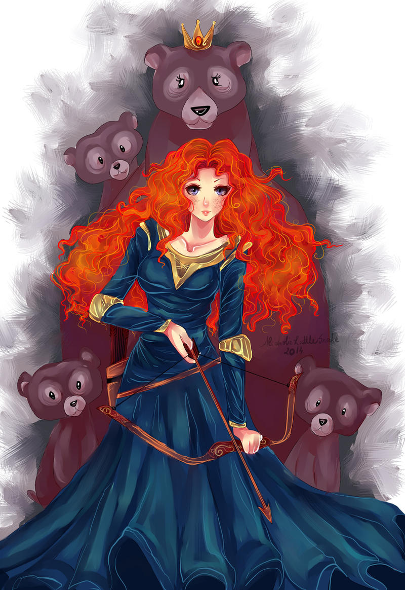 Merida by Luciferys on DeviantArt