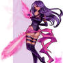 Psylocke T-shirt design