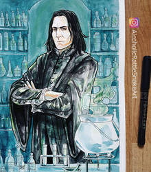 Inktober Day 30: Severus Snape