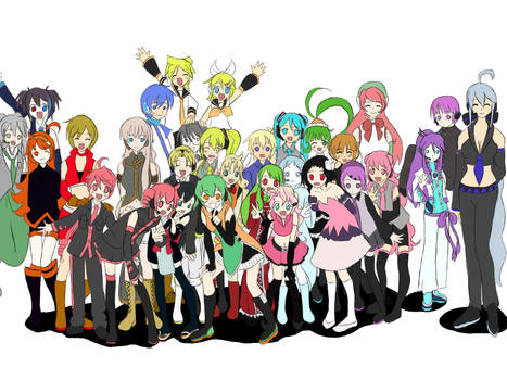 Vocaloids and UTAU Unite