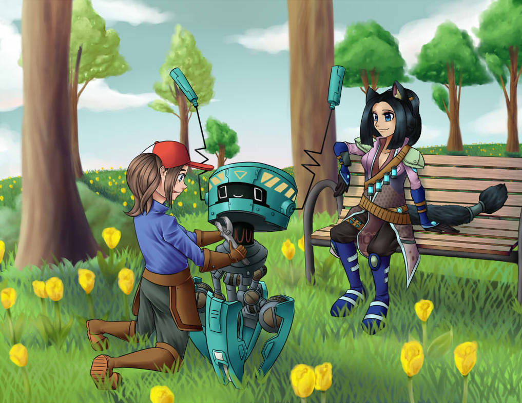 CM:: Rhiss and Adeith by quila111