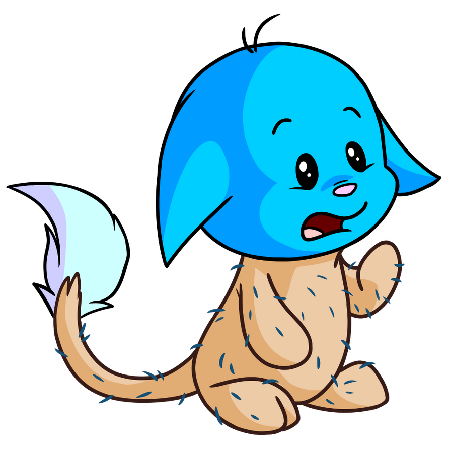 Colored Neopets Neopets Color Concept - Shaved Kacheek by FritzMyles on DeviantArt