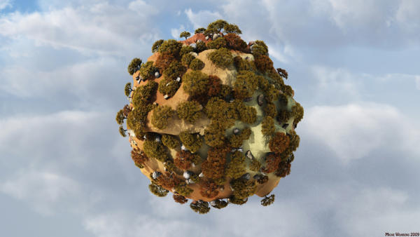 Little Planet Deviantart Funky little planet by Flaeger on DeviantArt