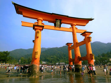 Itsukushima-Gate, Hiroshima