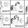 Mane 6 Elements of Harmony